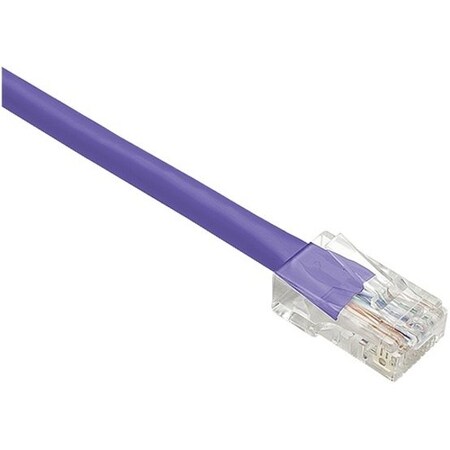 Unc Group 100Ft Purple Cat5E Patch Cable, Utp, No Boots PC5E-100F-PUR
